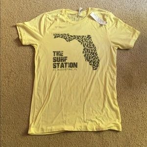 Yellow Surfer T-shirt